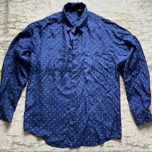 Santana Vintage 100% silk button down